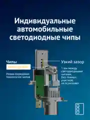 Светодиодные лампы автомобильные iBOX VEGA H4