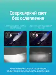 Светодиодные лампы автомобильные iBOX VEGA H4