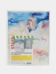 Папка Staff Marble 2, для документов семейная, А4 с файлами, органайзер для бумаг