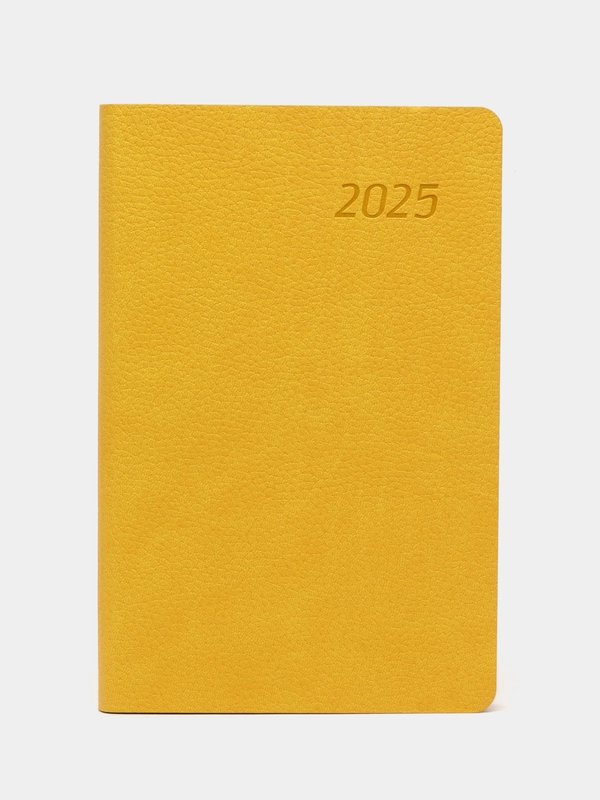 Ежедневник датированный 2025 Brauberg, планер планинг записная книжка А5, под кожу