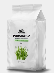 Пуршат-Z питательная основа для посадки газона Purshat, 2 кг