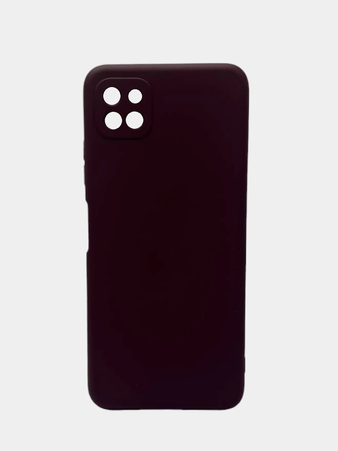Багровый чехол SILICONE COVER для Samsung A22s