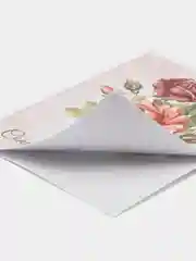 Наклейки Винтаж цветы 16 штук 4*6 см