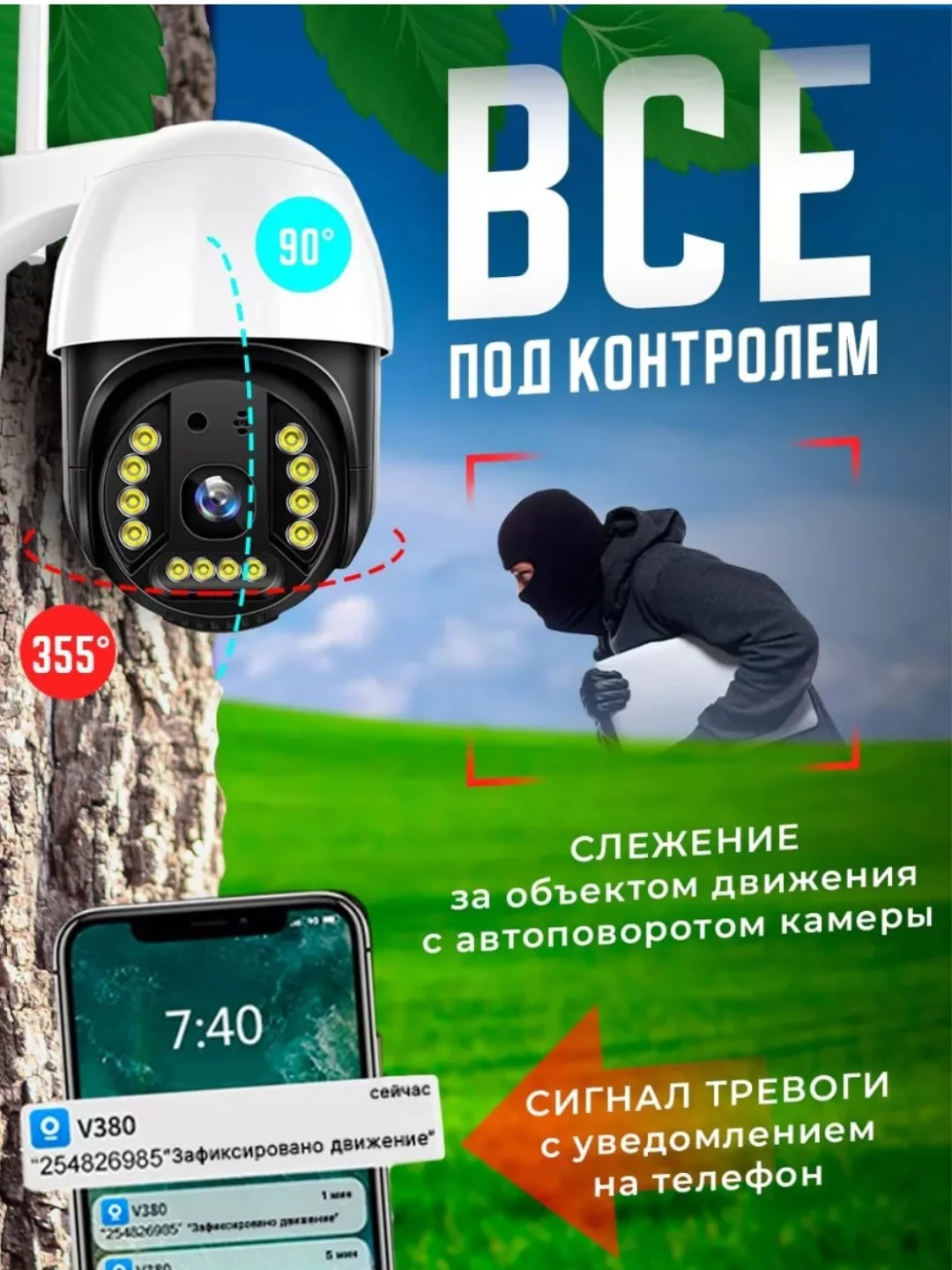 Камера видеонаблюдения 4g