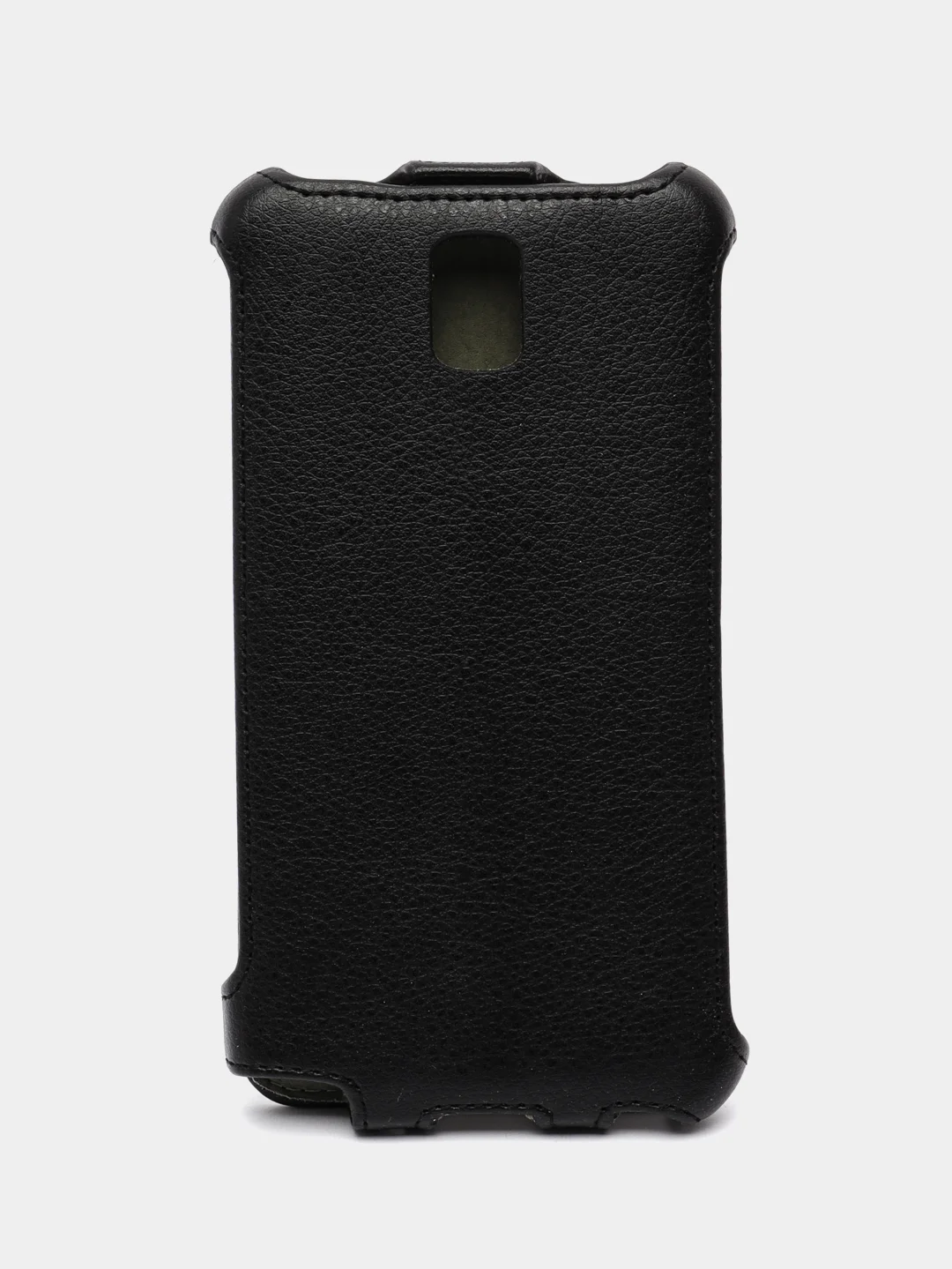 Черный чехол флип для Samsung Galaxy Note 3