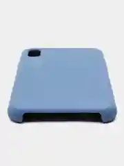Голубой чехол iPhone XS Max Silicone case