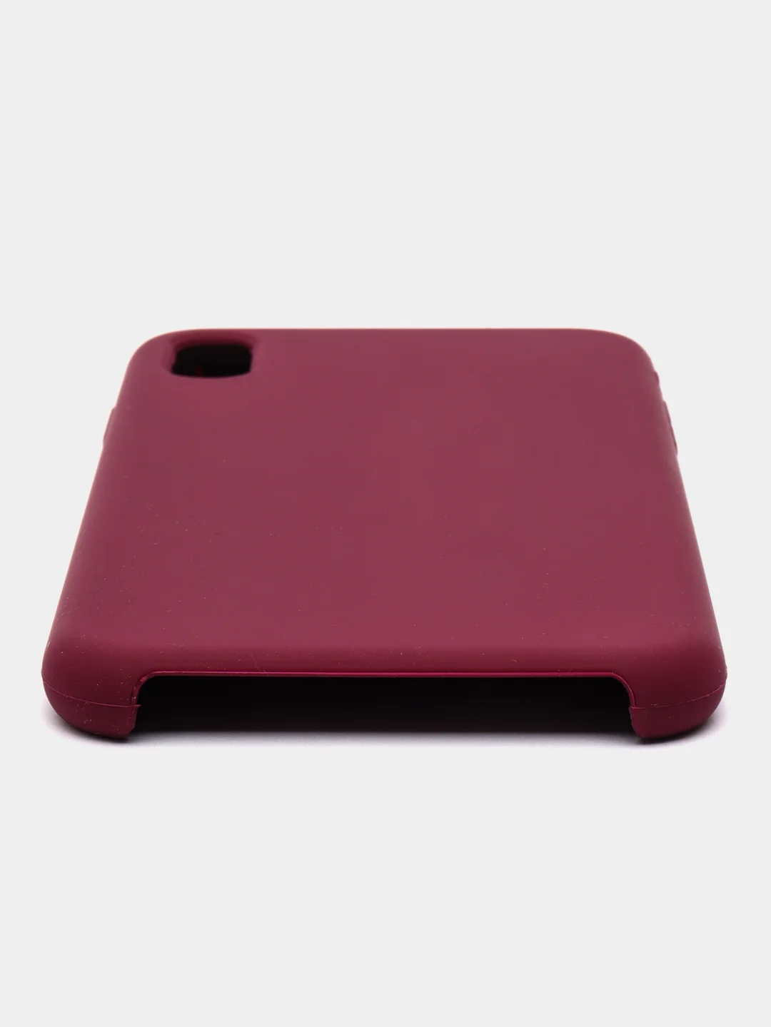 Марсала чехол iPhone XS Max Silicone case