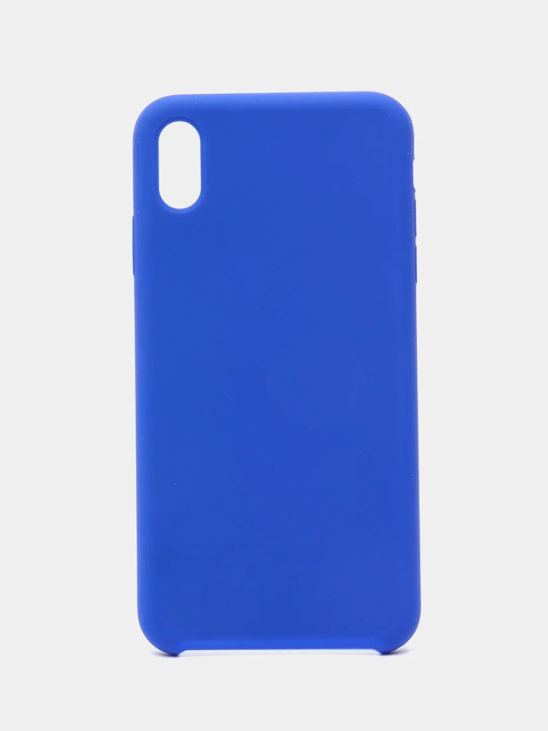 Синий чехол iPhone XS Max Silicone case