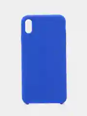 Синий чехол iPhone XS Max Silicone case