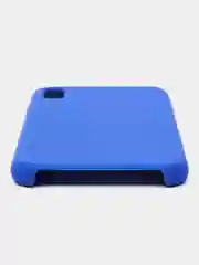 Синий чехол iPhone XS Max Silicone case