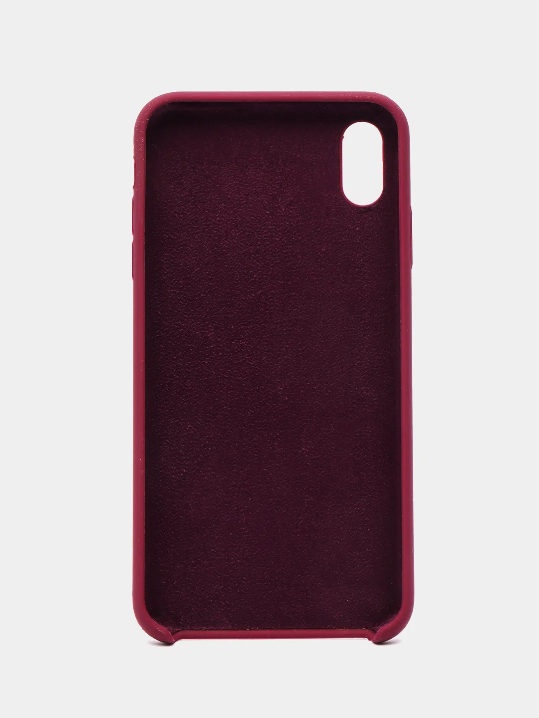 Марсала чехол iPhone XS Max Silicone case