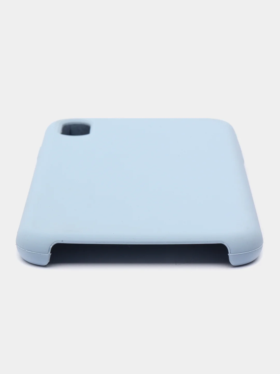 Небесно-голубой чехол iPhone XS Max Silicone case