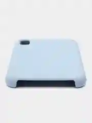 Небесно-голубой чехол iPhone XS Max Silicone case