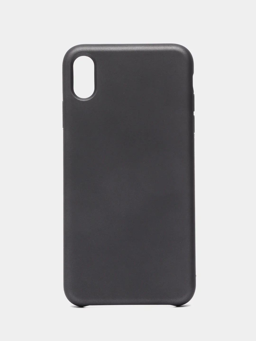 Тёмно-серый чехол iPhone XS Max Silicone case