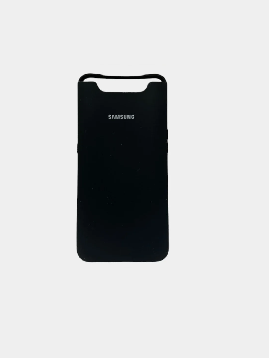 Черный чехол SILICONE COVER для SAMSUNG A80/90