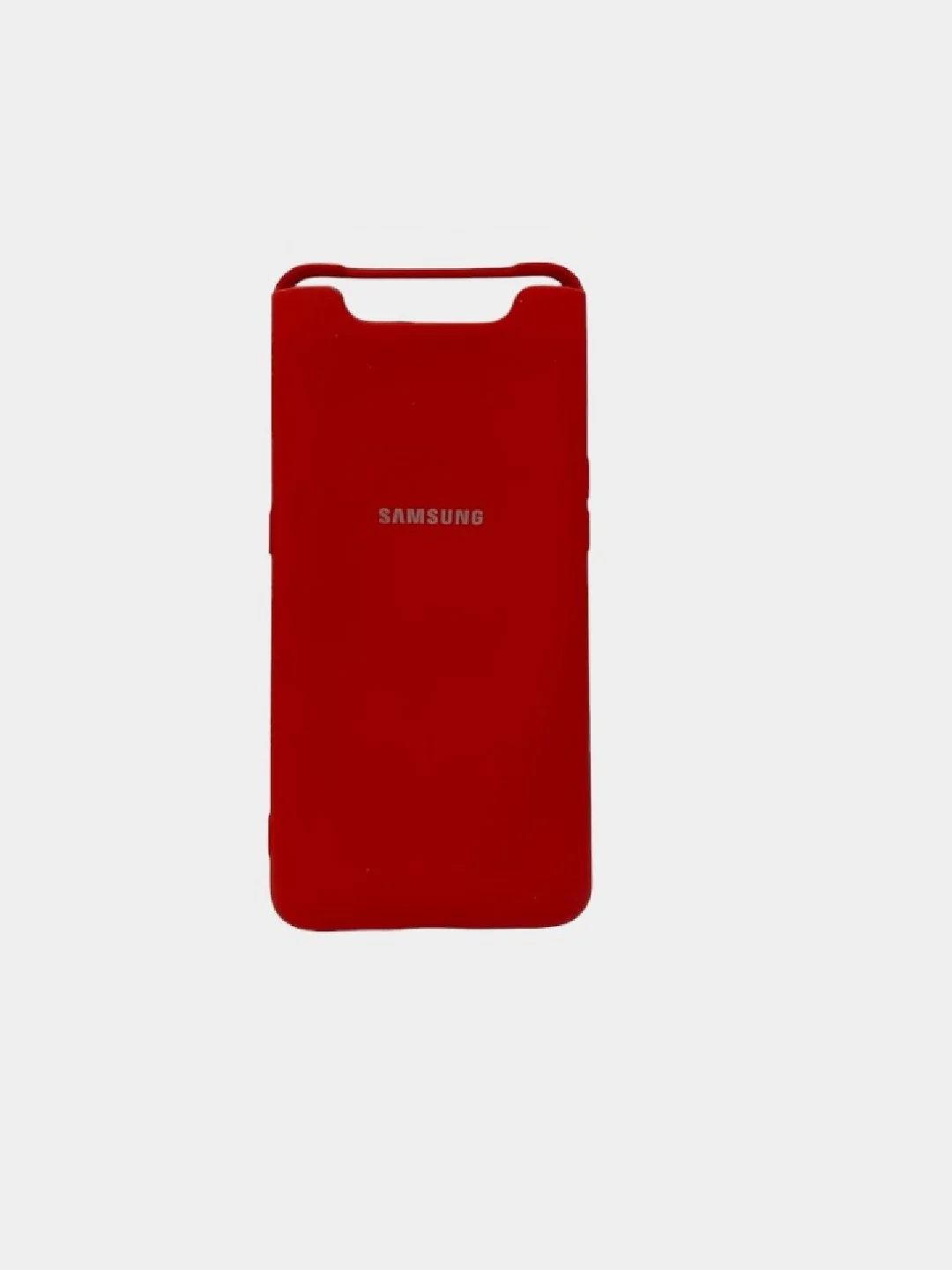 Красный чехол SILICONE COVER для SAMSUNG A80/90