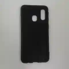 Чехол Samsung A40 текстурный под джинсу