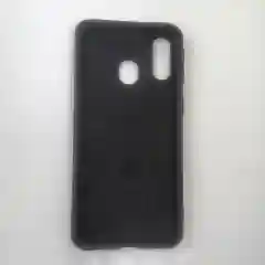 Чехол Samsung A40 текстурный под джинсу