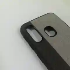 Чехол Samsung A40 текстурный под джинсу