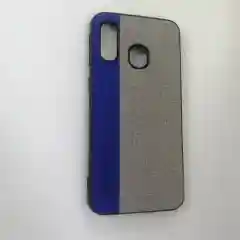 Чехол Samsung A40 текстурный под джинсу