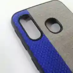 Чехол Samsung A40 текстурный под джинсу