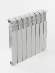 Молочный радиатор 500x80 мм биметаллический, 6 и 8 секций