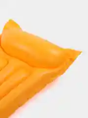 Оранжевый надувной матрас для плавания "Неоновый мороз" INTEX, 183 х 69 см, до 100 кг