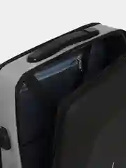 Серый мужской дорожный рюкзак с usb / школьный рюкзак / чемодан рюкзак для студента
