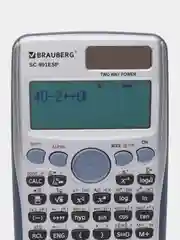 Калькулятор Brauberg SC-991ESP, инженерный непрограммируемый для ЕГЭ и ОГЭ, 417 функций