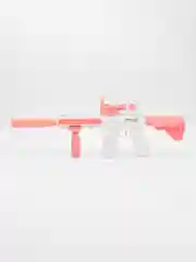 Голубой водный пистолет автомат WATER GUN