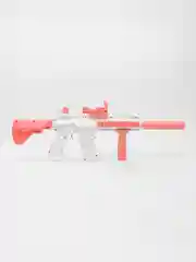 Голубой водный пистолет автомат WATER GUN