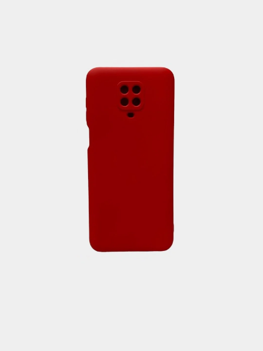 Красный чехол SILICONE COVER для Xiaomi redmi 9 PRO