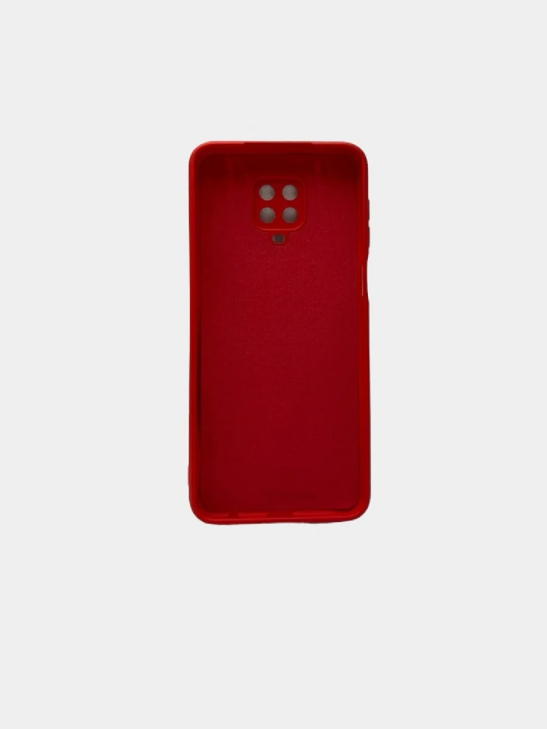 Красный чехол SILICONE COVER для Xiaomi redmi 9 PRO
