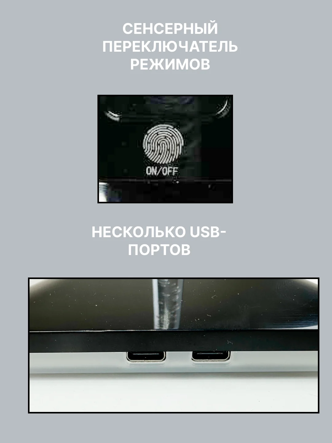 Синий держатель для наушников игровых, подставка под наушники