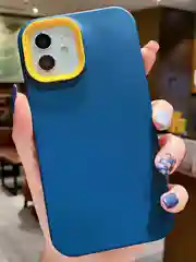 Оранжевый чехол iPhone 11 / 12 13 Pro Max / силиконовый на айфон про макс