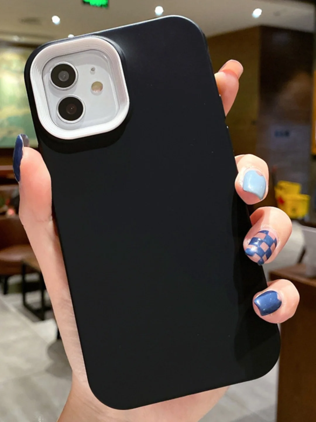 Черный чехол iPhone 11 / 12 13 Pro Max / силиконовый на айфон про макс