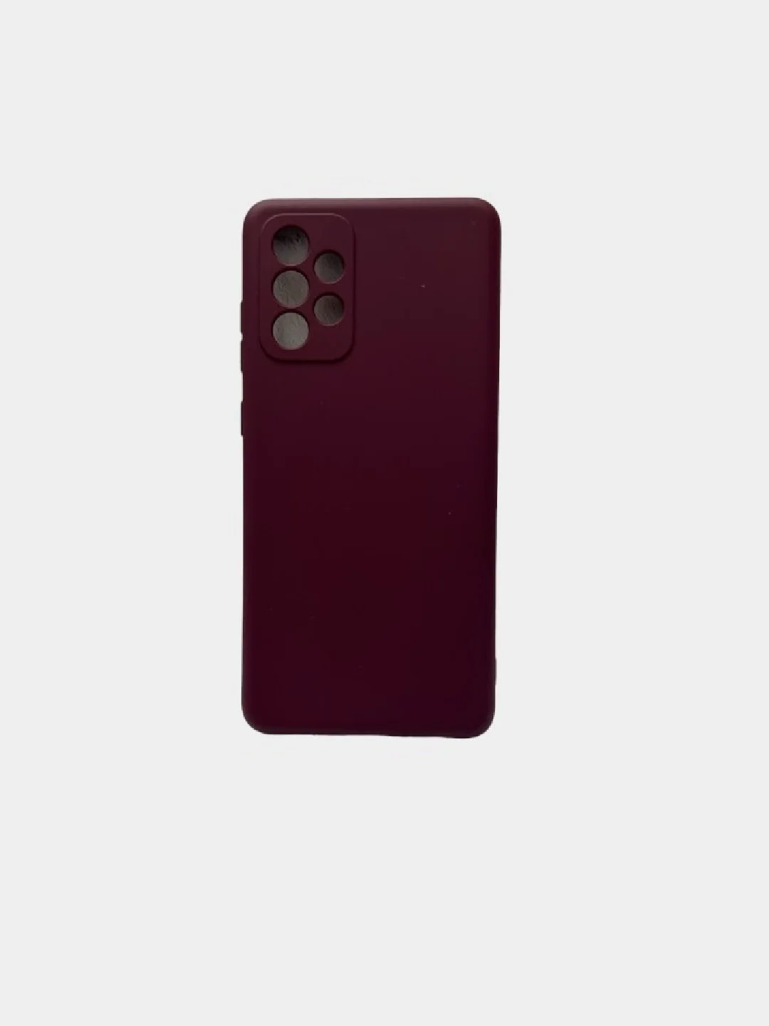 Бордовый чехол SILICONE COVER для Samsung A72