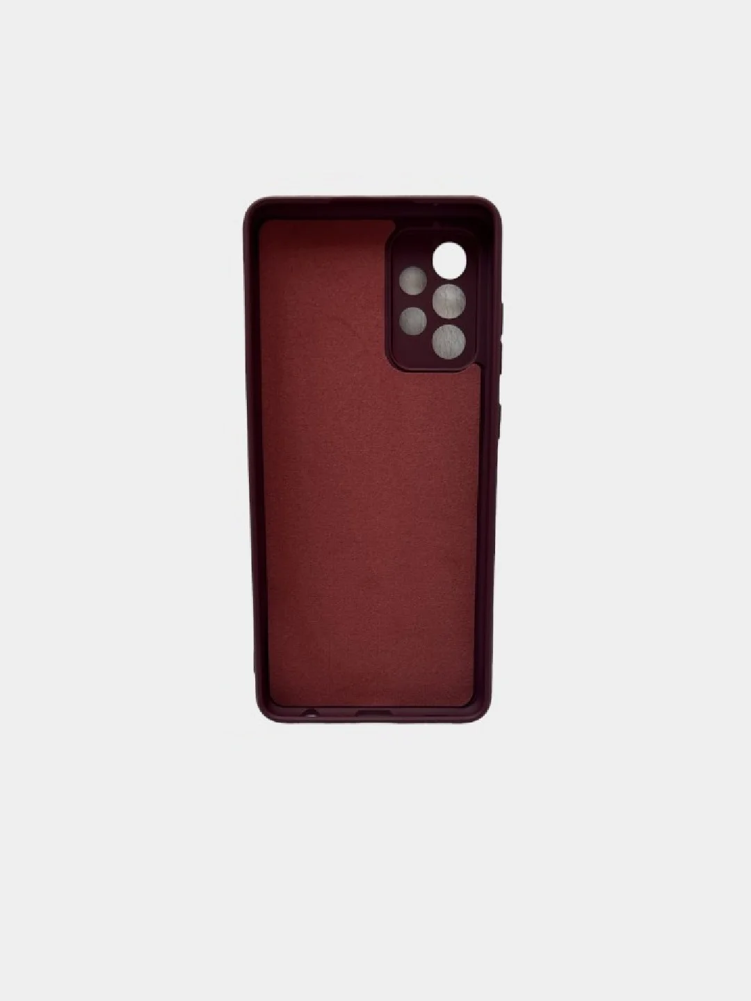 Бордовый чехол SILICONE COVER для Samsung A72
