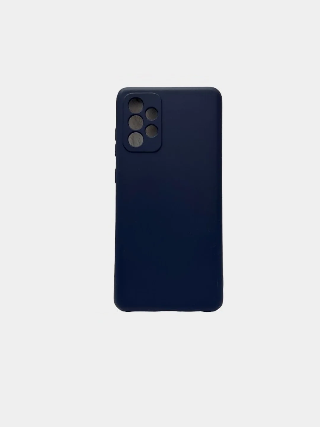 Синий меланж чехол SILICONE COVER для Samsung A72