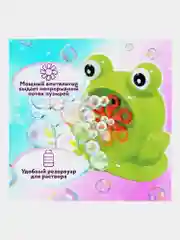 Генератор мыльных пузырей для малышей мальчиков и девочек "Лягушонок", Юнландия, 664481