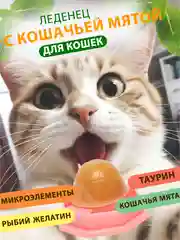 Конфетный кошачья мята для кошек, конфета лакомство с кошачьей мятой