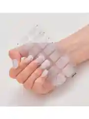 Слоновая кость лаковые полоски для ногтей, топ лак