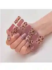 Коралловый лаковые полоски для ногтей, топ лак