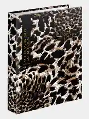 Тетрадь на кольцах Brauberg Leopard, 404712, А5, в клетку, со сменным блоком, 120 листов