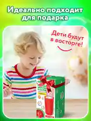 Генератор мыльных пузырей Brauberg Kids, 665150, звук салюта, раствор 240 мл, игрушка