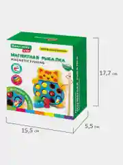 Сортер Brauberg Kids, 665246, для малышей, магнитная рыбалка, развивающие игрушки, дерево