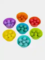 Сортер Brauberg Kids, 665248, для малышей, мозаика с шариками, развивающие игрушки, дерево