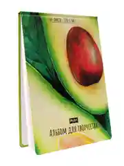 Зеленый скетчбук А4 64 листа. Альбом для творчества MyArt 120 г/м2. Проф-Пресс