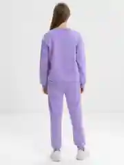 Сиреневый брюки женские