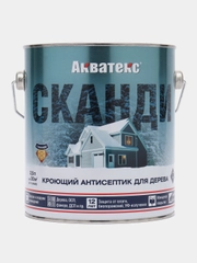 Акватекс Сканди, пропитка по дереву, цвет Альпийское утро, 2,5 л